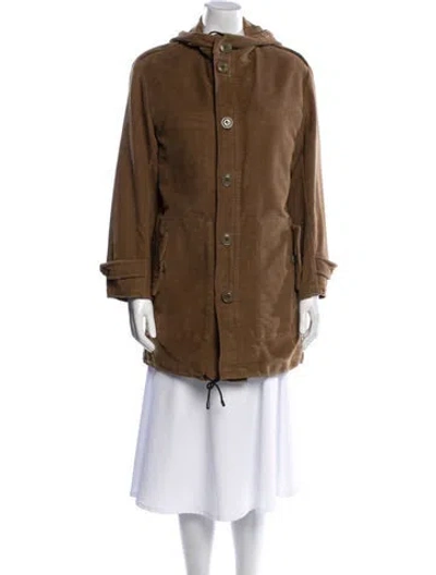 Pre-owned Dolce & Gabbana Vintage Late 1990's - Early 2000's Coat In Neutral