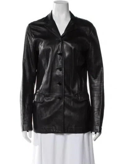 Pre-owned Dolce & Gabbana Vintage Late 1990's - Early 2000's Jacket In Black