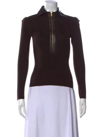 Pre-owned Dolce & Gabbana Vintage Late 1990's - Early 2000's Sweater In Brown