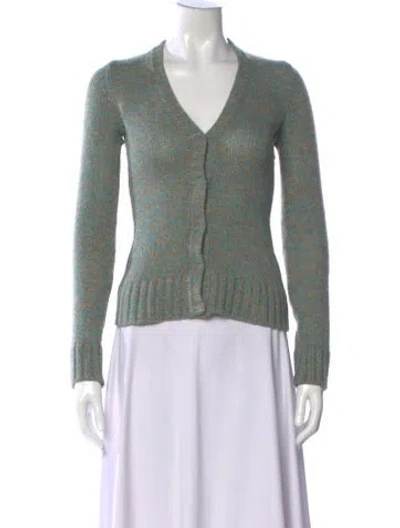 Pre-owned Dolce & Gabbana Vintage Late 1990's - Early 2000's Sweater In Green