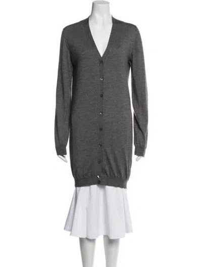 Pre-owned Dolce & Gabbana Vintage Late 1990's - Early 2000's Sweater In Grey