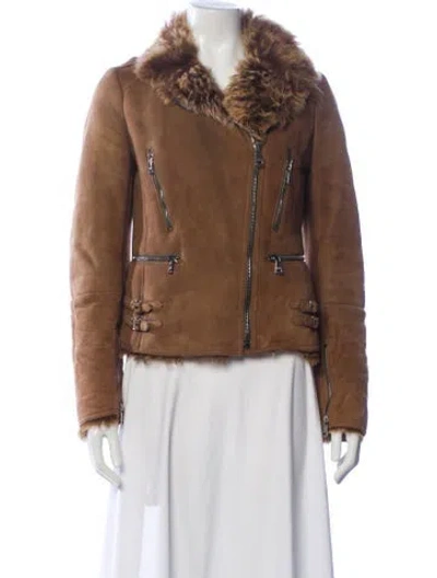 Pre-owned Dolce & Gabbana Vintage Late 2000's - Early 2010's Biker Jacket In Neutral