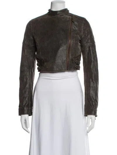 Pre-owned Dolce & Gabbana Vintage Late 2000's - Early 2010's Coat In Brown