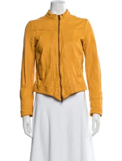 Pre-owned Dolce & Gabbana Vintage Late 2000's - Early 2010's Jacket In Yellow