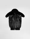 Dolce & Gabbana Vintage Leather Jacket In Black