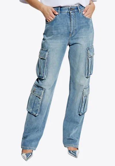 Dolce & Gabbana Vintage-look Cargo Jeans