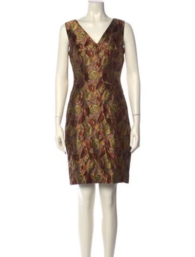 Pre-owned Dolce & Gabbana Vintage Mini Dress In Multi