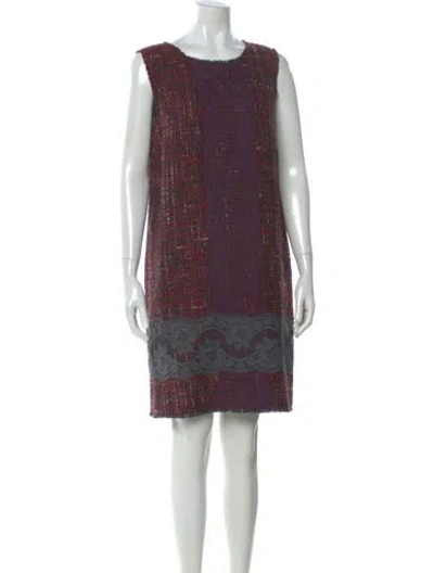 Pre-owned Dolce & Gabbana Vintage Mini Dress In Multi