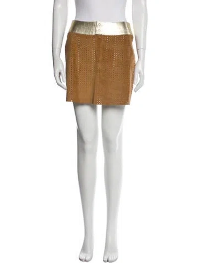 Pre-owned Dolce & Gabbana Vintage Mini Skirt