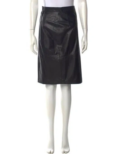 Pre-owned Dolce & Gabbana Vintage Mini Skirt In Black
