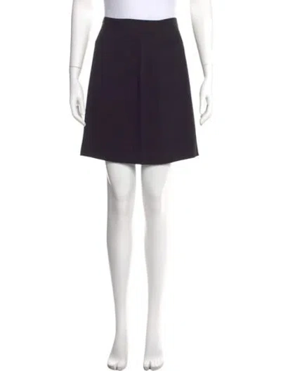 Pre-owned Dolce & Gabbana Vintage Mini Skirt In Black