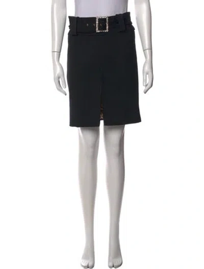 Pre-owned Dolce & Gabbana Vintage Mini Skirt In Black