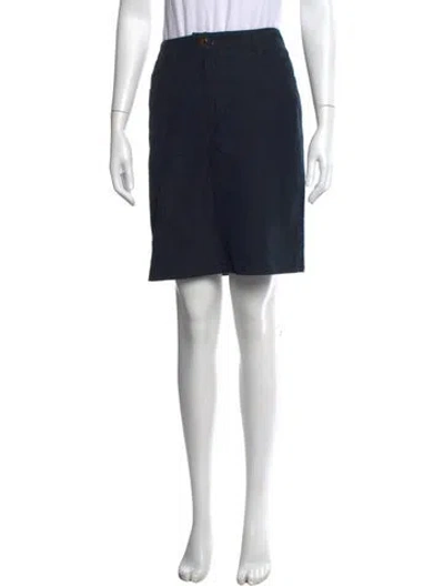 Pre-owned Dolce & Gabbana Vintage Mini Skirt In Black