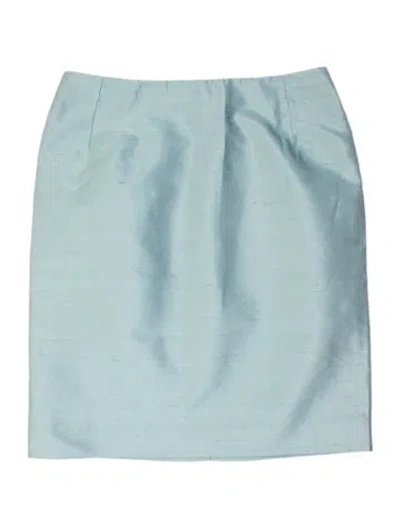 Pre-owned Dolce & Gabbana Vintage Mini Skirt In Blue