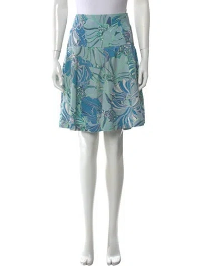 Pre-owned Dolce & Gabbana Vintage Mini Skirt In Blue