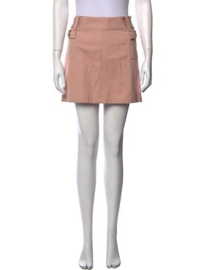 Pre-owned Dolce & Gabbana Vintage Mini Skirt In Pink