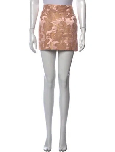 Pre-owned Dolce & Gabbana Vintage Mini Skirt In Pink
