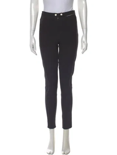 Pre-owned Dolce & Gabbana Vintage Skinny Leg Pants In Black