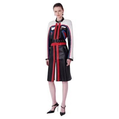 Pre-owned Dolce & Gabbana Vintage S/s 2001 Runway Biker Jacket In Black