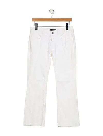 Pre-owned Dolce & Gabbana Vintage Straight Leg Jeans In Neutral