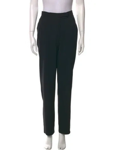 Pre-owned Dolce & Gabbana Vintage Straight Leg Pants In Black