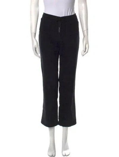 Pre-owned Dolce & Gabbana Vintage Straight Leg Pants In Black