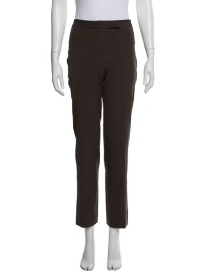 Pre-owned Dolce & Gabbana Vintage Straight Leg Pants In Brown