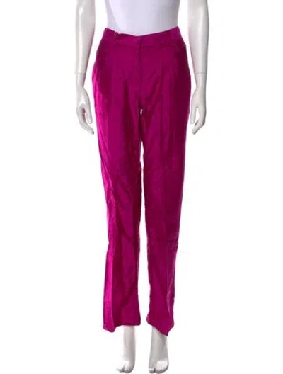 Pre-owned Dolce & Gabbana Vintage Straight Leg Pants W/ Tags In Purple