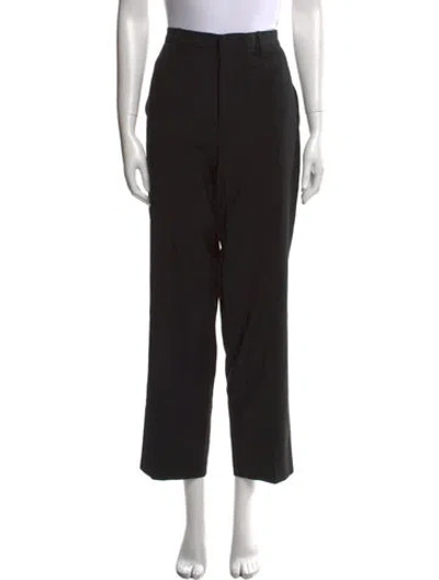 Pre-owned Dolce & Gabbana Vintage Wide Leg Pants In Black