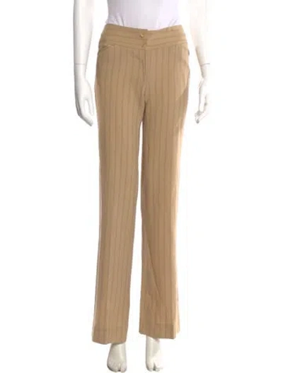 Pre-owned Dolce & Gabbana Vintage Wide Leg Pants In Brown