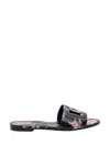 Dolce & Gabbana Vintage-inspired Casual Slide Sandals In Multi