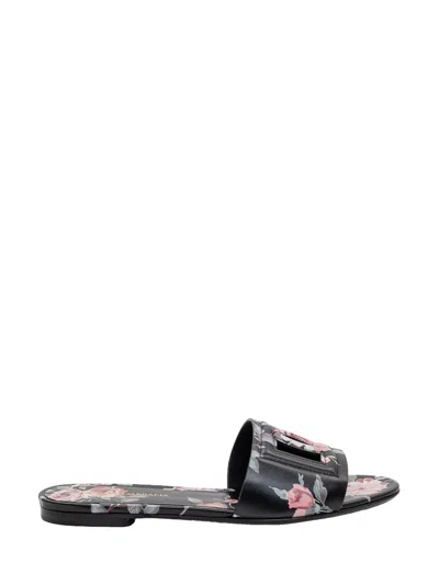 Dolce & Gabbana Vintage-inspired Casual Slide Sandals In Multi
