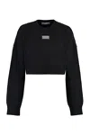 Dolce & Gabbana Wool And Cashmere Cropped Pullover