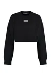 Dolce & Gabbana Wool And Cashmere Cropped Pullover