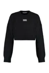 Dolce & Gabbana Wool And Cashmere Cropped Pullover