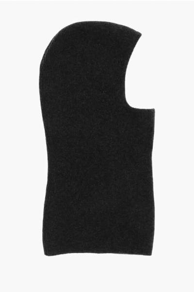 Dolce & Gabbana Virgin Wool Balaclava In Black