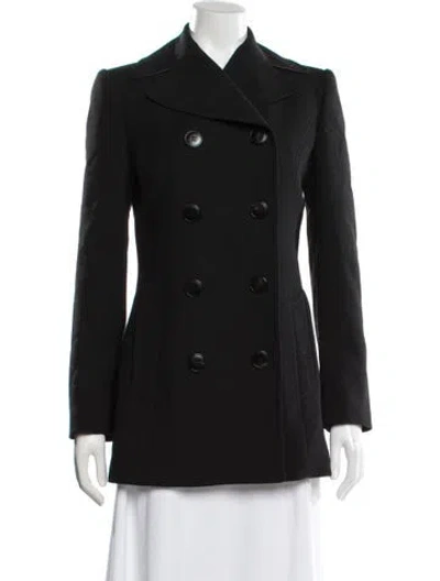 Pre-owned Dolce & Gabbana Virgin Wool Blazer In Black