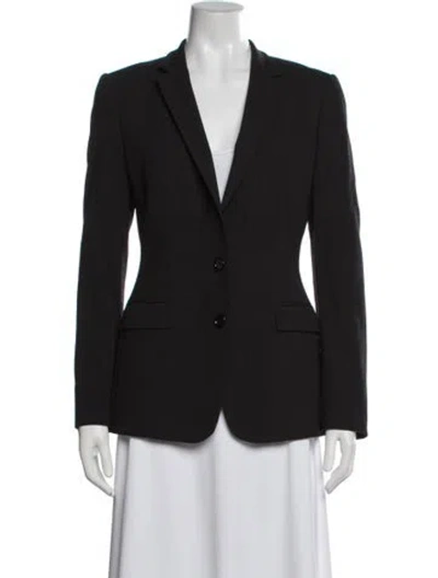 Pre-owned Dolce & Gabbana Virgin Wool Blazer In Black