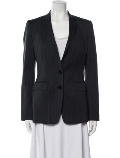 Pre-owned Dolce & Gabbana Virgin Wool Blazer In Grey