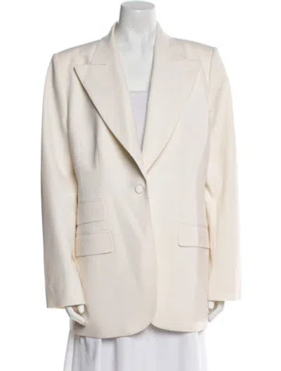 Pre-owned Dolce & Gabbana Virgin Wool Blazer In Neutral