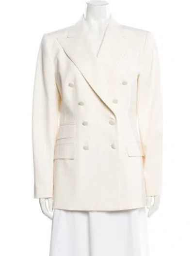 Pre-owned Dolce & Gabbana Virgin Wool Blazer In Neutral