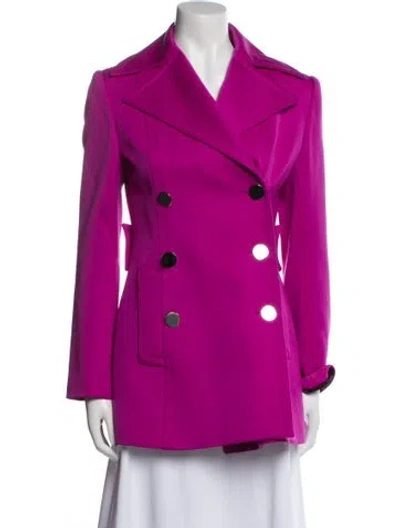 Pre-owned Dolce & Gabbana Virgin Wool Blazer In Purple