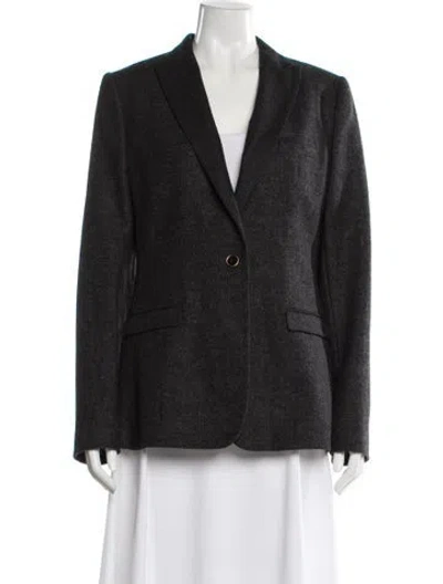 Pre-owned Dolce & Gabbana Virgin Wool Blazer W/ Tags In Black