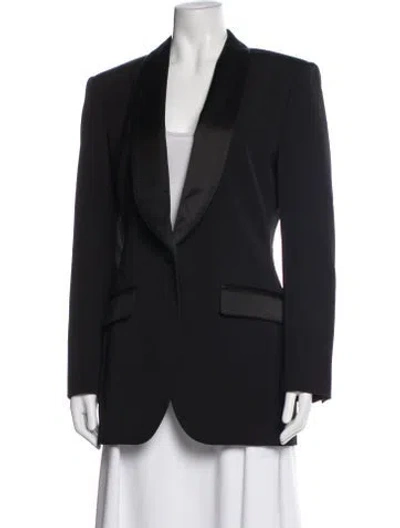 Pre-owned Dolce & Gabbana Virgin Wool Blazer W/ Tags In Black