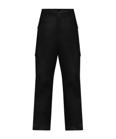 Dolce & Gabbana Black Cotton Pants With Pockets