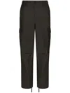 Dolce & Gabbana Virgin-wool Cargo Trousers In Grey