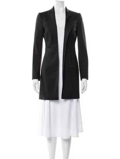 Pre-owned Dolce & Gabbana Virgin Wool Coat W/ Tags In Gray