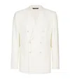Dolce & Gabbana Wool Double-breasted Jacket In Multi