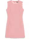 Dolce & Gabbana Virgin-wool Dress In Pink