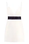 Dolce & Gabbana Virgin Wool Dress In White